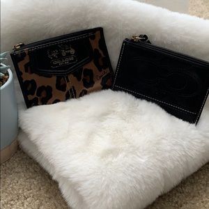 Coach coin purses